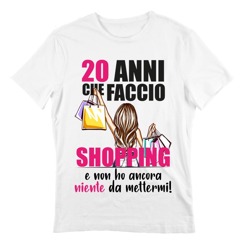 20 anni shopping_T-Shirt